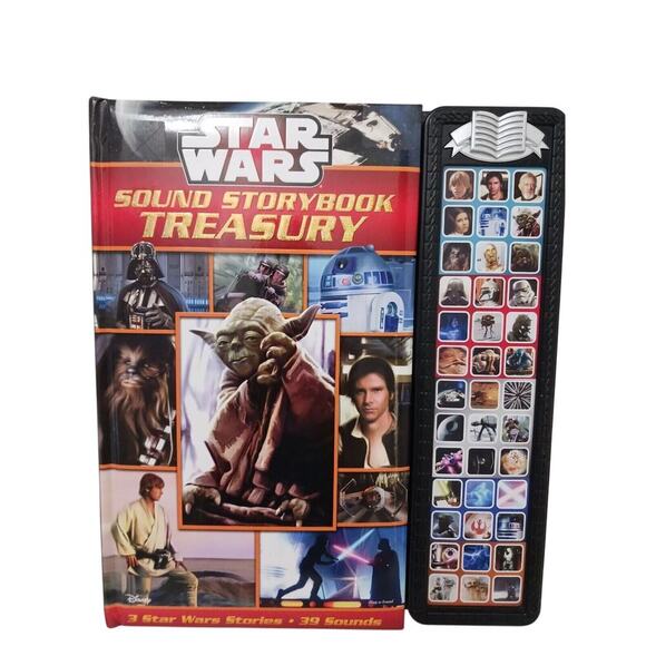2015 Star Wars TOUCH SOUND Storybook Treasury Disney Fun Trek Vintage Toy Works - Picture 1 of 15